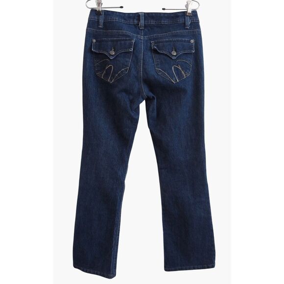 Gloria Vanderbilt BootCut Isadora Mid Rise Jeans Sz 6 Petite 6P - Picture 3 of 5